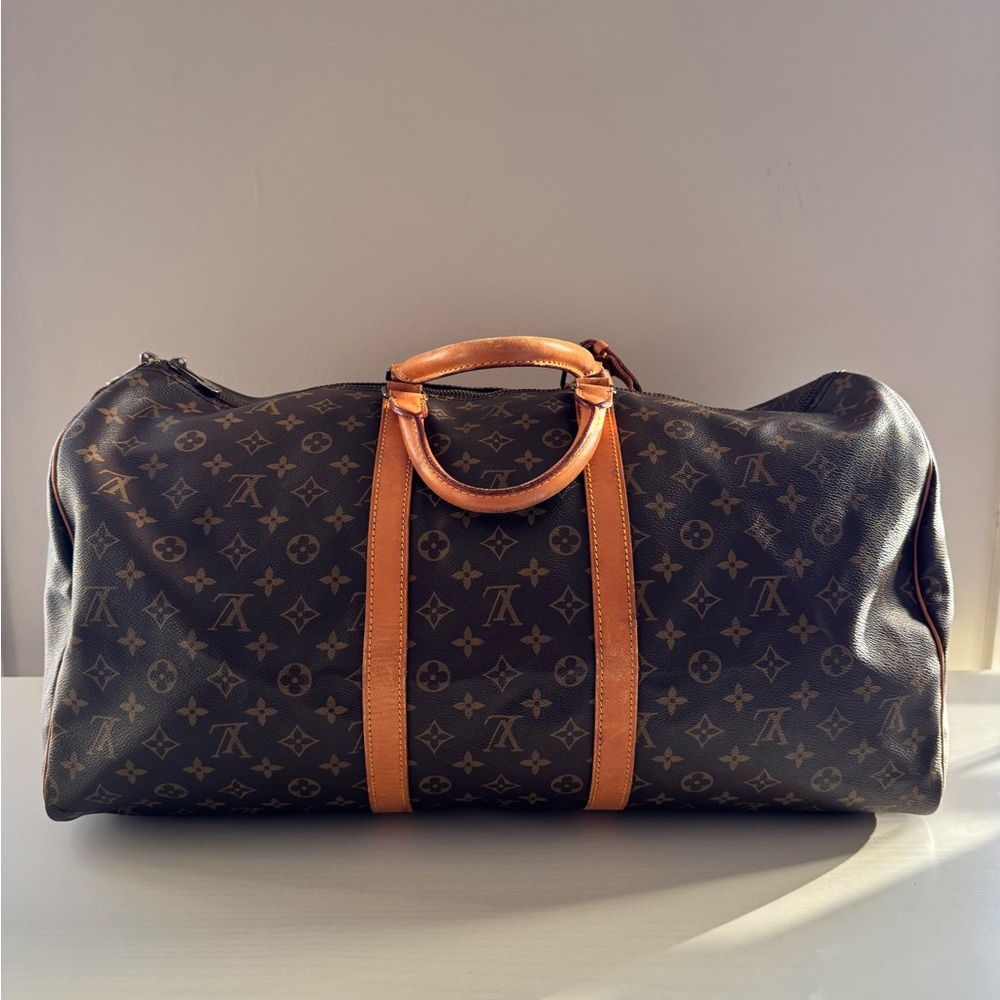 Louis Vuitton Monogram Brown Travel Bag - Picture 3 of 11